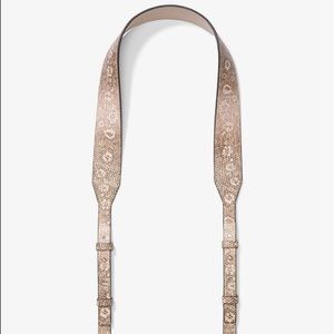 Michael Kors leather shoulder strap